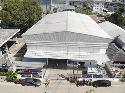 ให้เช่าโกดังสำนักงาน 290 ตรว.1300 ตรม. ย่านถนนรามอินทรา ใกล้ทางด่