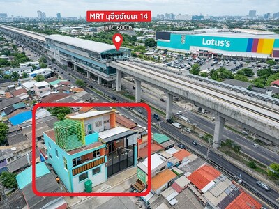 ใกล้ MRT แจ้งวัฒนะ14 600ม. 3นอน 2น้ำ ตลาดเมืองทอง 24ตร.ว. 192ตร.ม