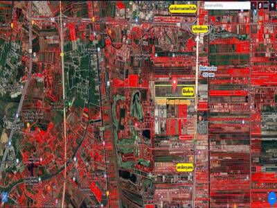 ขายที่เปล่าติดถนนพหลโยธิน ใกล้ศูนย์ประชุมธรรมศาสตร์รังสิต