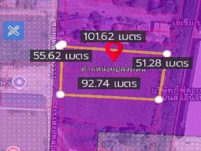 ขายที่ดินชลบุรี 3 ไร่ 1 งาน 32 ตารางวา