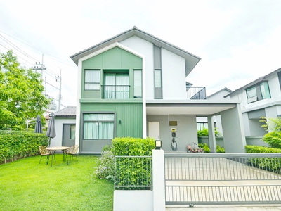 บ้านเดี่ยว 2 ชั้น 4 นอน 3 น้ำ ชัยพฤกษ์-วงแหวน   365 HUB ไทรน้อย