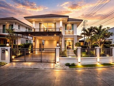 บ้านเดี่ยว 2 ชั้น เหมาะสำหรับซื้อรีโนเวทเพิ่มมูลค่า ท่ารั้ว