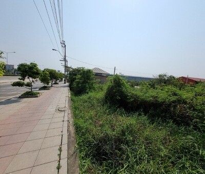 WW511 ขาย ที่ดิน ถนนกรุงเทพกรีฑาตัดใหม่ (ถนนศรีนครินทร์-ร่มเกล้า)