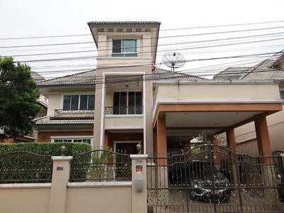 ขายบ้านเดี่ยว 3 ชั้น 92 ตรว.ม.อิ่มอัมพร2 ราชพฤกษ์ ซอย 9 Zone Vip 