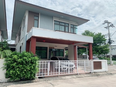 ขายบ้านเดี่ยว 2 ชั้นหลังมุม 49.5 ตรว. 3นอน หมู่บ้านโกลเด้นโฮม แหล