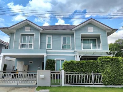 ให้เช่า บ้านเดี่ยว2ชั้น 86ตรว. ถนนเลียบคลอง2 /ปัญญาอินทรา 
