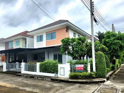 ขาย บ้านแฝด ม.เพอร์เฟค พาร์ค ราชพฤกษ์ หลังมุม  47.4 ตร.วา 