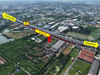 ขาย ที่ดินเปล่า 12 ไร่! ติดถนนพระราม2! ทางด่วน M82 บางน้ำจืด