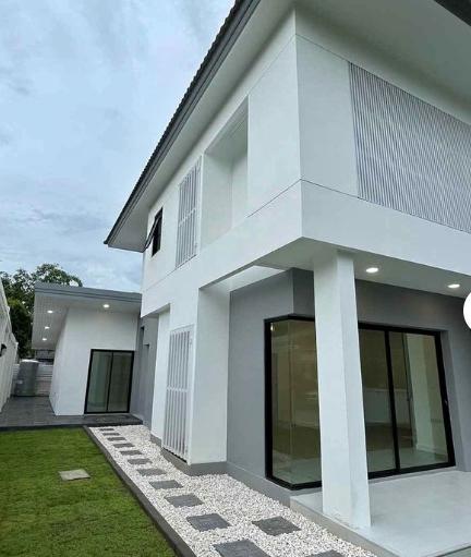   ขายบ้านเดี่ยว2 ชั้น D-Habitat ราชพฤกษ์ เนื้อที่ 93.6 ตรว มี 5 ห้องนอน 5 ห้องน้ำ