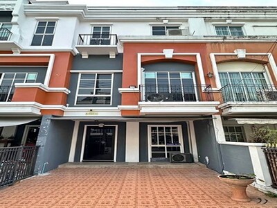 ให้เช่าทาวโฮม3 ชั้น ย่านนวลจันทร์ ใกล้โรงเรียน เลิศหล้า เกษตร-นวม