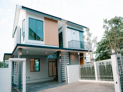 บ้านสร้างใหม่ ทำเลดี บ้านกลาง ท่าวังตาล สารภี