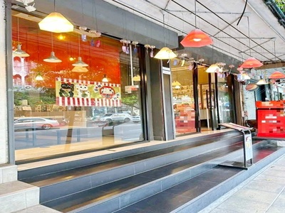 ตลาดอ่อนนุช71 200 ม. BTSพระโขนง  ให้เช่าอาคาร ร้านปิ้งย่าง ชาบู  