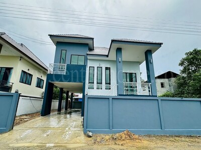 บ้านเดี่ยว ซอยเทพประทาน 1 บางกรวย - ไทรน้อย บ้านใหม่มือหนึ่ง 