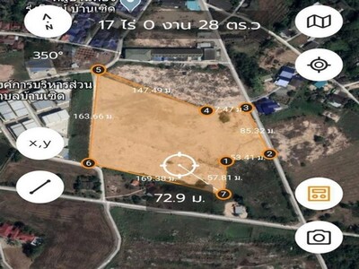 ขายที่ดินพนัสนิคมชลบุรี ที่ดิน 16-1-76 ไร่