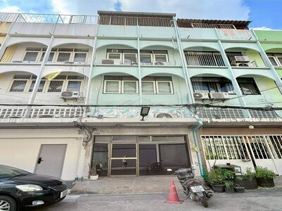 ให้เช่าอาคาร 4 ชั้น ทำเลทอง ย่านพระราม 9 - รัชดา ซอยทรัพย์ธานี ดิ