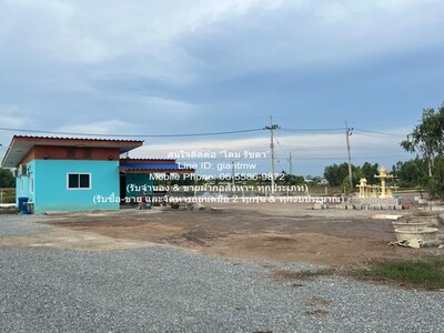 ขายบ้านชั้นเดียว+ที่ดิน 136 ตร.ว. (ติด ถ. 2 ด้าน) อ.บางซ้าย อยุธย