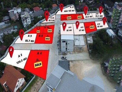 ที่ดินสวย ในเมืองเชียงใหม่ ราคาเริ่มที่ตรว.ละ 43,000 บาท เจ็ดยอด