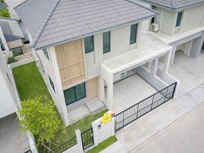 ให้เช่าบ้านเดี่ยว ราชพฤกษ์  3 นอน วัดสวนแก้ว ท่าเรือพระราม 5 2.5 