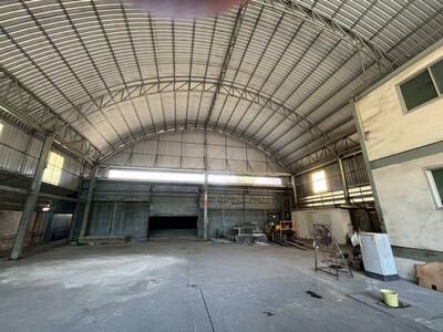 ให้เช่าโกดังโรงงาน สีม่วง 1000 ตรม ปู่เจ้า สมุทรปราการ ขอ รง.ได้