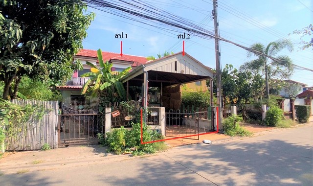 ขายทาวน์เฮ้าส์ 2 ชั้น หมู่บ้าน พาร์ควิลเลจ บางละมุง ชลบุรี PKK03-05512