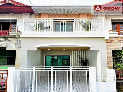 หมู่บ้านชายน้ำ-จามจุรี บ้านสวย เฟอร์นิเจอร์ครบ ตกแต่งใหม่พร้อมเข้