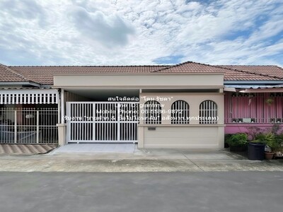ขายทาวน์เฮ้าส์ 1 ชั้น รีโนเวทแล้ว แถวถนนบางบอน 5 (ใกล้สนามกอล์ฟเอ