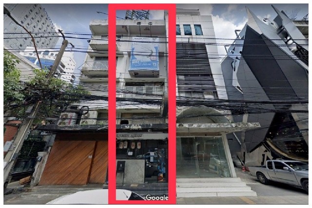 CBR255 ให้เช่าอาคารพาณิชย์ ย่านทองหล่อ ติดถนนใหญ่ 1 คูหา 4.5 ชั้น เหมาะทำร้านอาหาร ทำเลทอง  