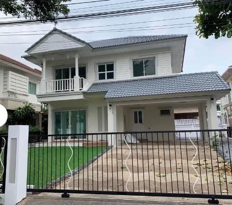 ให้เช่าบ้านเดี่ยว Perfect Place ราชพฤกษ์-พระราม 5 ติดถนนใหญ่ นครอินทร์ มีเฟอร์ บ้านสวยน่าอยู่