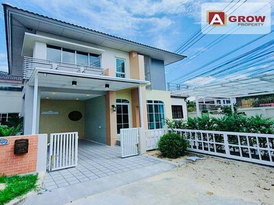 หมู่บ้านพร้อมพัฒน์กรีนโนวา ถนนปัญญาอินทรา รีโนเวทใหม่ พร้อมอยู่