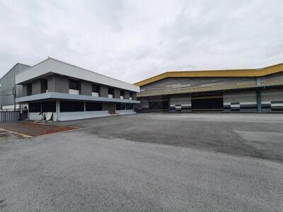 ให้เช่าโกดังพร้อมสำนักงาน 10,500 ตรม. สำโรงใต้ ปู่เจ้าสมิงพราย