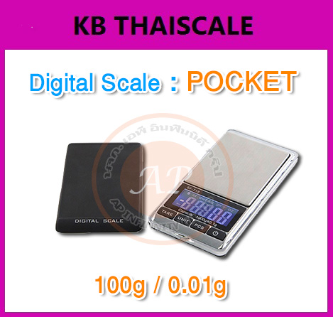เครื่องชั่งดิจิตอลแบบพกพา  100-1000g ยี่ห้อ Digital Scale รุ่น Pocket