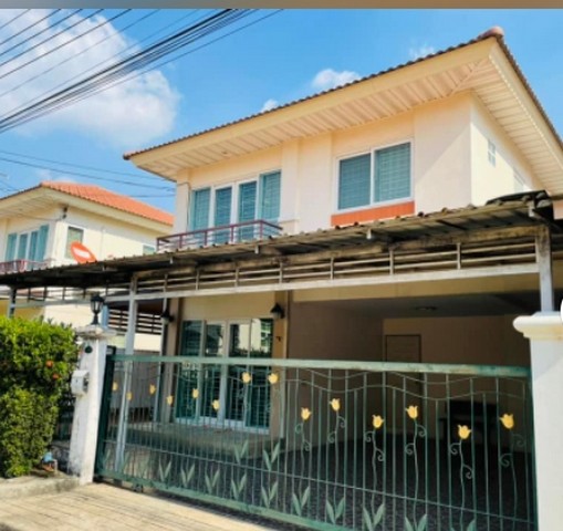 ขายบ้านแฝด 2 ชั้น  ศุภาลัยวิลล์ ราชพฤกษ์ บางบัวทอง ขนาด38 ตรว ใกล้เซ็นทรัลเวสต์เกต