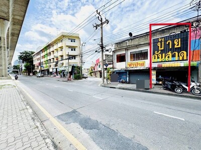 ขายอาคารพาณิชย์ 2 ชั้น ติดถนนกรุงเทพ-นนท์ เนื้อที่ 29.1 ตร.ว.
