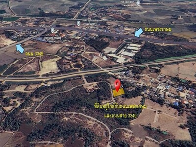 ขายที่ดิน 1 ไร่ 24 ตร.ว. ต.ต้นมะพร้าว อ.เมืองเพชรบุรี