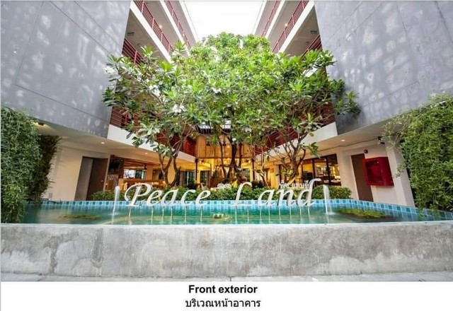 LV52377 ขายโรงแรม Peace Land Hotel Khaosan พร้อมที่ดิน มีใบประกอบการธุรกิจโรงแรม