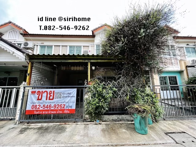 ขายทาวน์เฮ้าส์ 2 ชั้น หมู่บ้านพฤกษา 33 วัดส้มเกลี้ยง บางกรวย 17 ตรว. 3นอน 2น้ำ