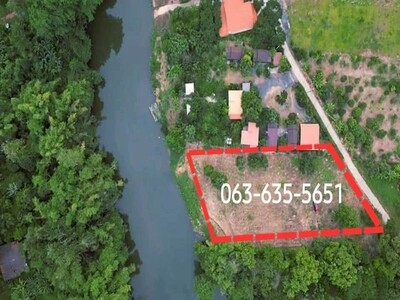 ขายที่สวยติดแม่น้ำนครนายก 1 ไร่ 2 งาน 8 ล้าน ต.สาริกา อ.เมืองนครน