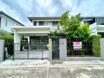 บ้านเดี่ยว มัณฑนา ศรีนครินทร์ - บางนา ใกล้ MRT สถานีศรีด่าน