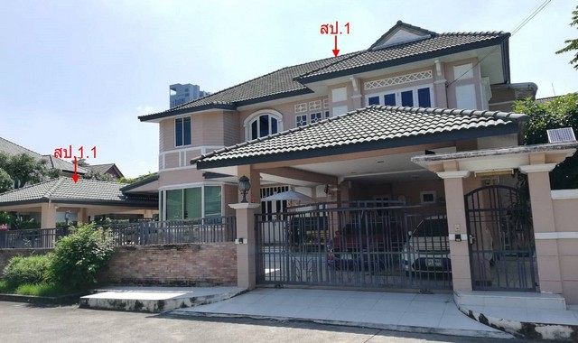 ขายบ้านเดี่ยว  หมู่บ้านมณียา มาสเตอร์พีชนนทบุรี (PKK02-12804)