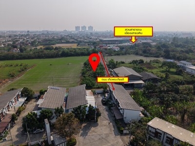 ขายที่ดินเปล่า ถมแล้ว 2 งาน ใจกลางชุมชน บางใหญ่ซิตี้ ติดถนนคอนกรี