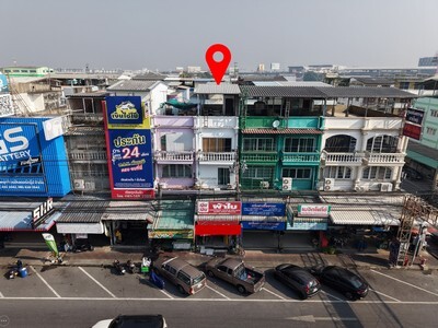 อาคารพาณิชย์ บางใหญ่ซิตี้ ถนนเมน 18 ตารางวา 3 ชั้นครึ่ง 