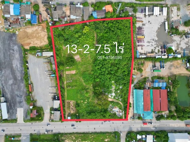 ขายที่ดินทำเลดี ใกล้ท่าเรือแหลมฉบัง ด้านหน้าถนนกว้าง รถหัวลากเข้าออกสะดวก FP-L024