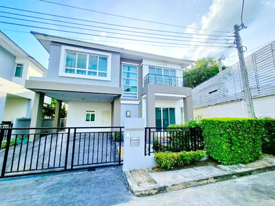 ราชพฤกษ์ รัตนาธิเบศร์ ให้เช่า บ้าน 2ชั้น 3นอน 4น้ำ แอร์ 6 โรบินสั