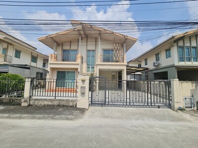 ให้เช่าบ้านเดี่ยว 50 ตรว พฤกษาปูริ ซอยกิ่งแก้ว37 ใกล้สนามบินสุวรร