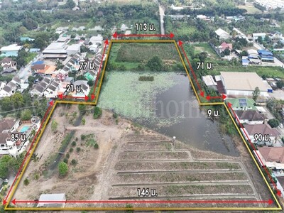 ที่ดินเปล่า 12 ไร่ 2 งาน 82 ตร.วา ติดถนนหลัก บางบอน 4