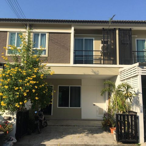 RT0499Jให้เช่าทาวน์เฮาส์ ปทุมธนีเนื้อที่21 ตร.ว.  หมู่บ้านดีไลท์ เดอลอฟท์ เมืองเอก-ม.รังสิต