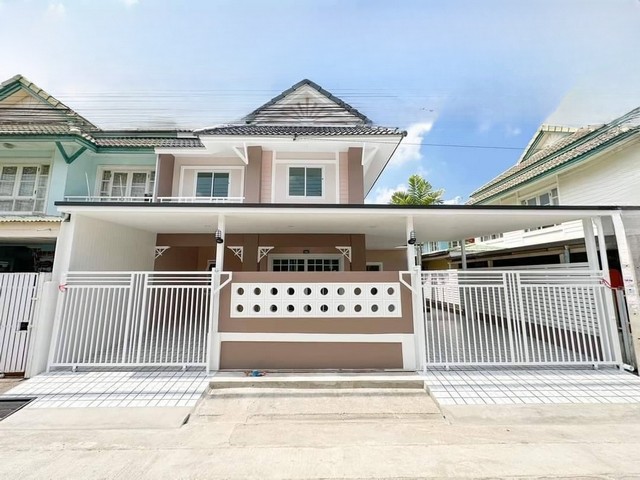  พฤกษา​ 19​ บ้านแฝด  ตกเเต่งใหม่  บ้านพร้อมอยู่ โซนนนทบุรี