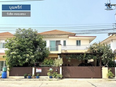 LM25-0047 ขายบ้านเดี่ยว 2 ชั้น บุณฑรีก์ รังสิต คลองสอง
