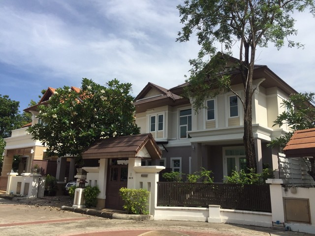 HR957ให้เช่าบ้านเดี่ยว 2 ชั้น หมู่บ้านวินด์มิลล์พาร์ค(พิมานดาสิรีน) ตกแต่งเฟอร์ครบพร้อมอยู่