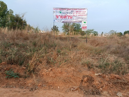 ขายที่ดิน 1 ไร่ ถมแล้วสูงกว่าถนน 1 เมตร ใกล้มหาวิทยาลัยขอนแก่น ซ.สุขมิตร ต.ศิลา อ. เมือง จ.ขอนแก่น